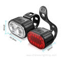 Waterproof usb rechargeable bicycle led handle bar lights